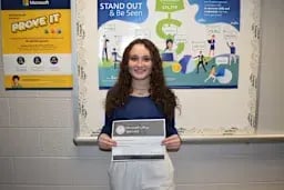 LD Senior Wins PA Championship for Microsoft Office