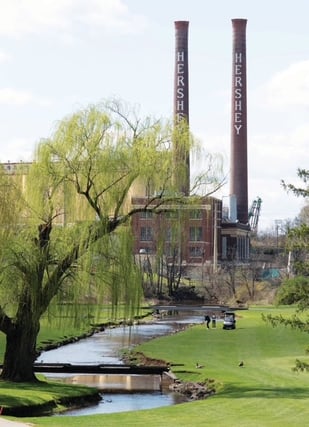 Hershey stacks image