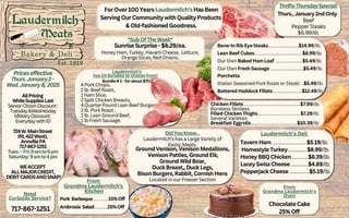 Laudermilch meat specials image