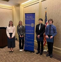 Hershey Rotary Feb Students of the Month