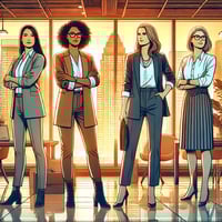 Four sucessful women image