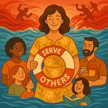 serve others image