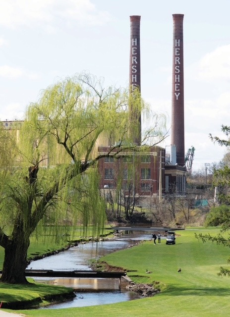 Hershey stacks image