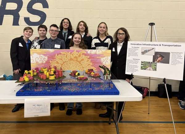 Congrats to Middletown Area MS for awards in Future City competition